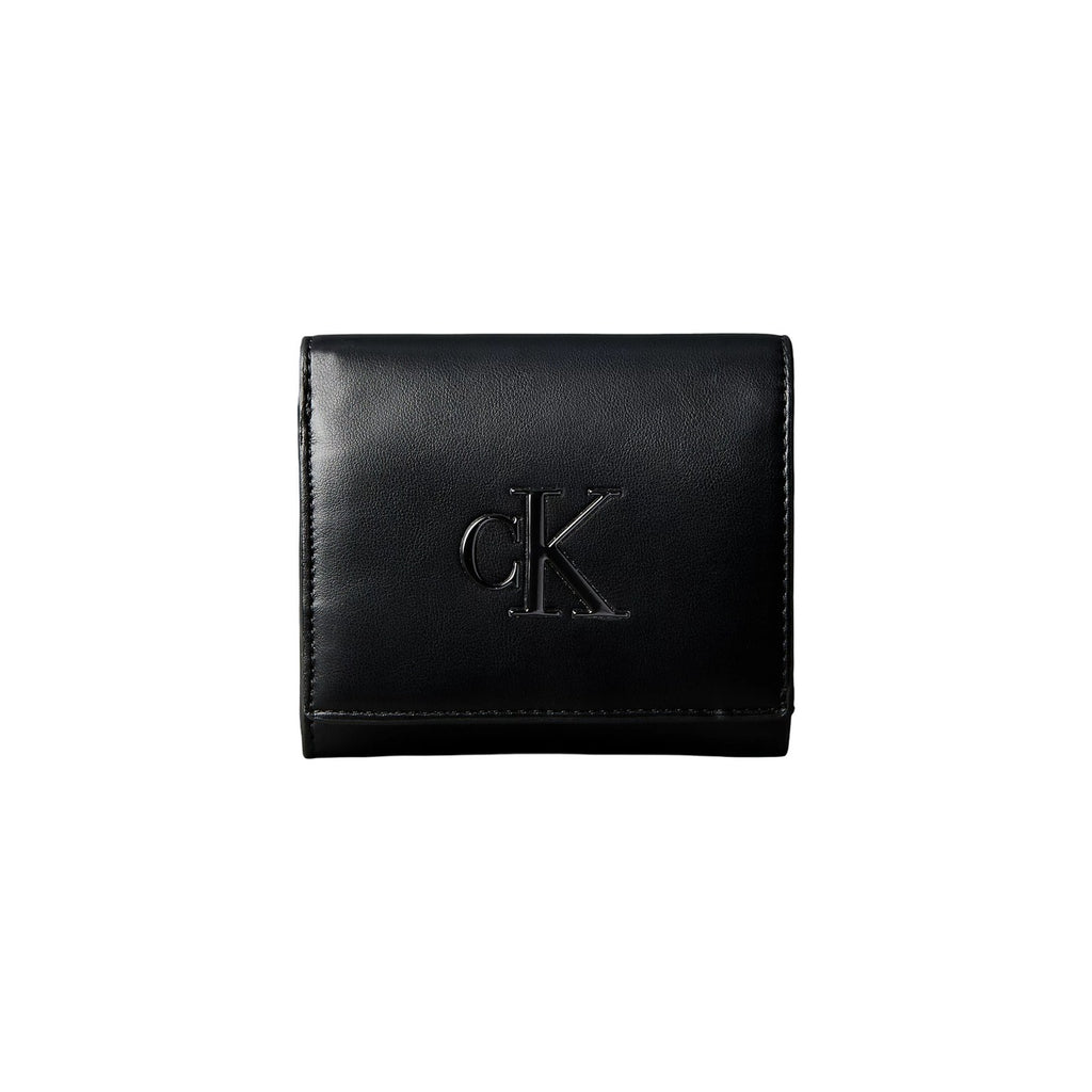 Calvin Klein — Geldbörse schwarz Art.-Nr. BOLD CK MEDIUM BIFOLD für Damen