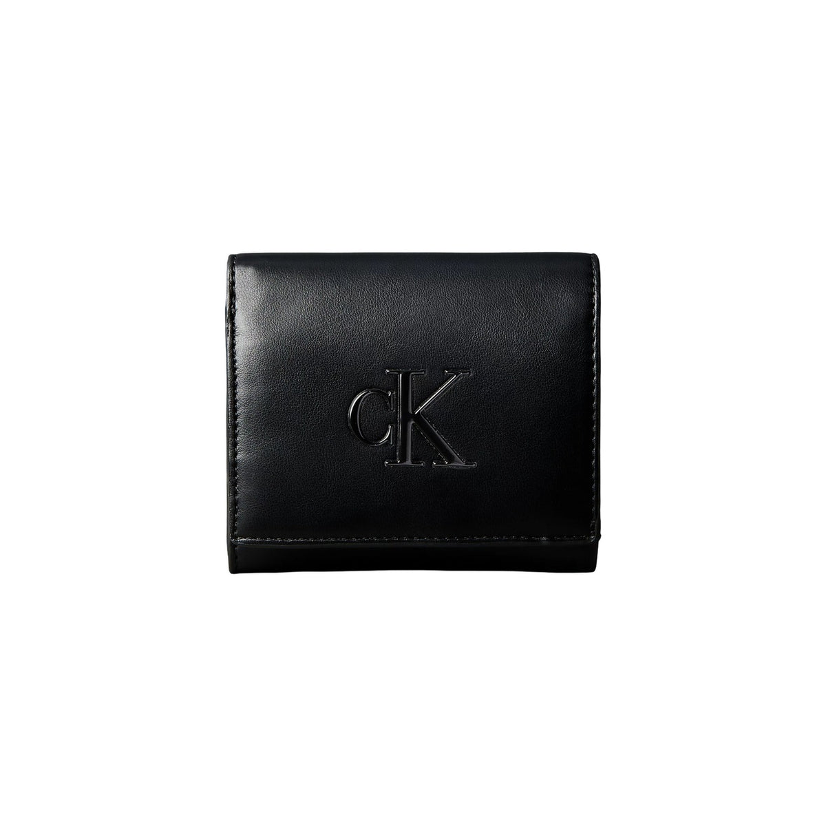 Calvin Klein — Geldbörse schwarz Art.-Nr. BOLD CK MEDIUM BIFOLD für Damen