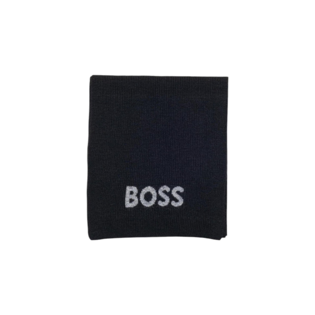 BOSS — Ribbed scarf 50548785 men — view 3