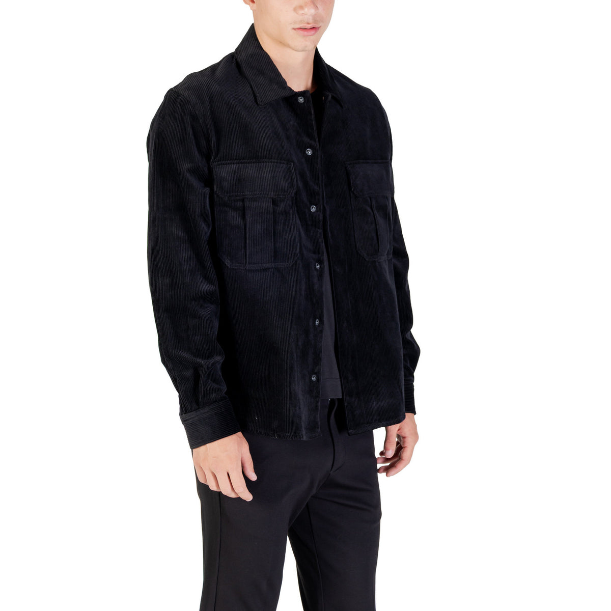 Antony Morato — Jacke Art.-Nr. MMSL00770-FA300030 schwarz für Herren — Ansicht 3