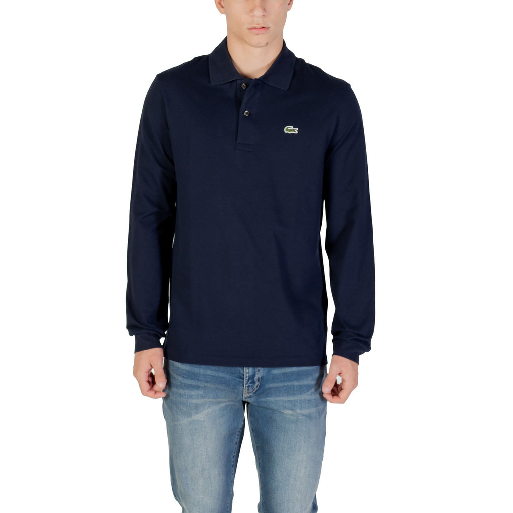 Lacoste — Polo L.12.12 L1312 à manches longues homme — vue 2 — Bleu