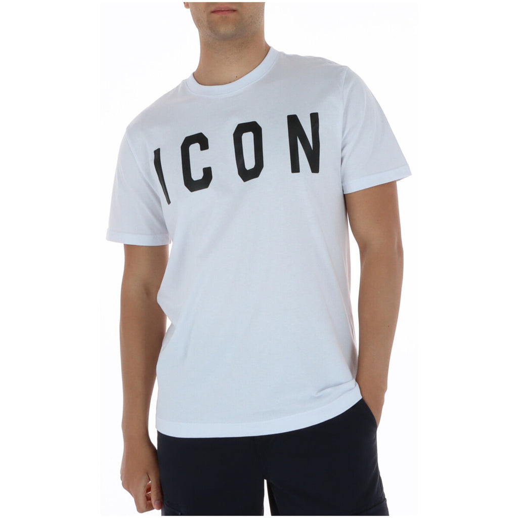 Icon — T-shirt IUT001 wit heren