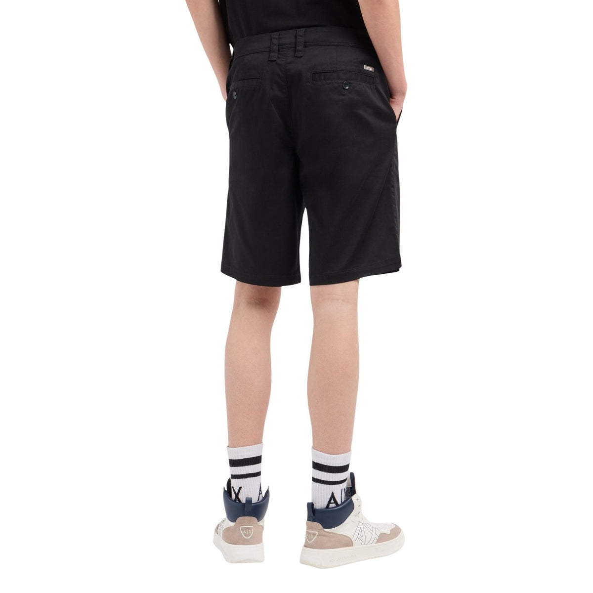 Armani Exchange — Men's stretch Bermuda shorts — view 2