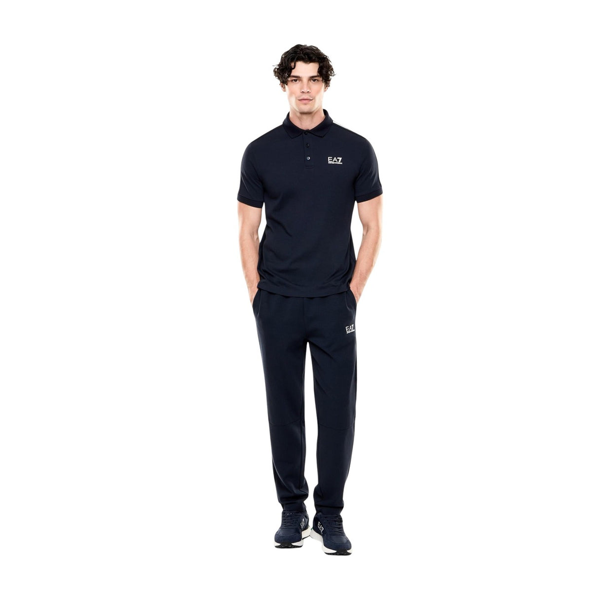 EA7 — Blauw T-shirt voor heren — 7M001861 AF12503 — afbeelding 5