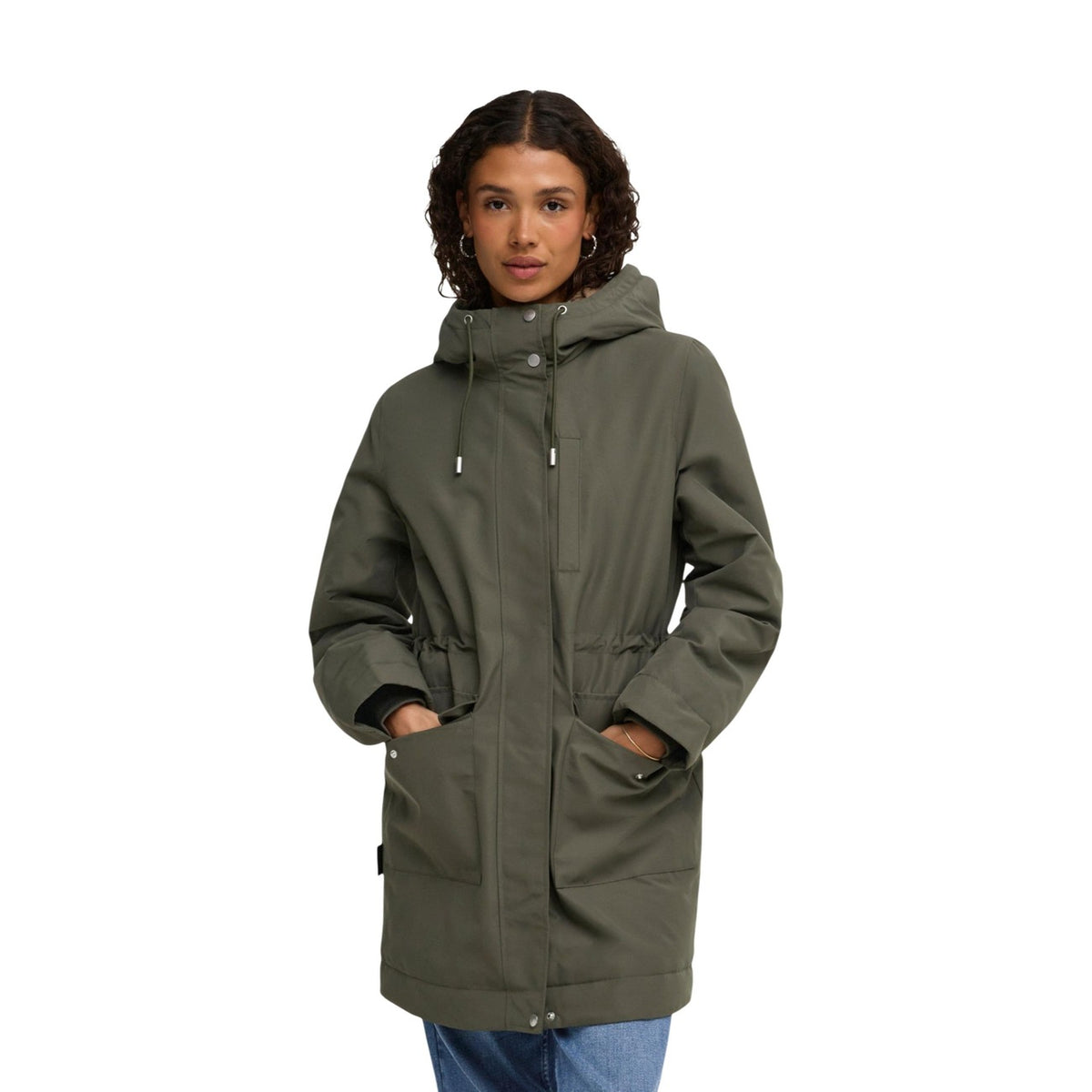 Jacqueline de Yong — Parka Valencia groen dames