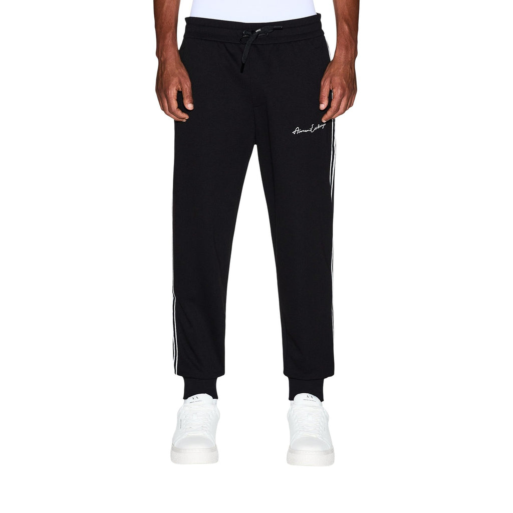 Armani Exchange — Men's black stretch pants