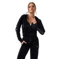 Guess Active — Amalia damesvest met rits en capuchon zwart