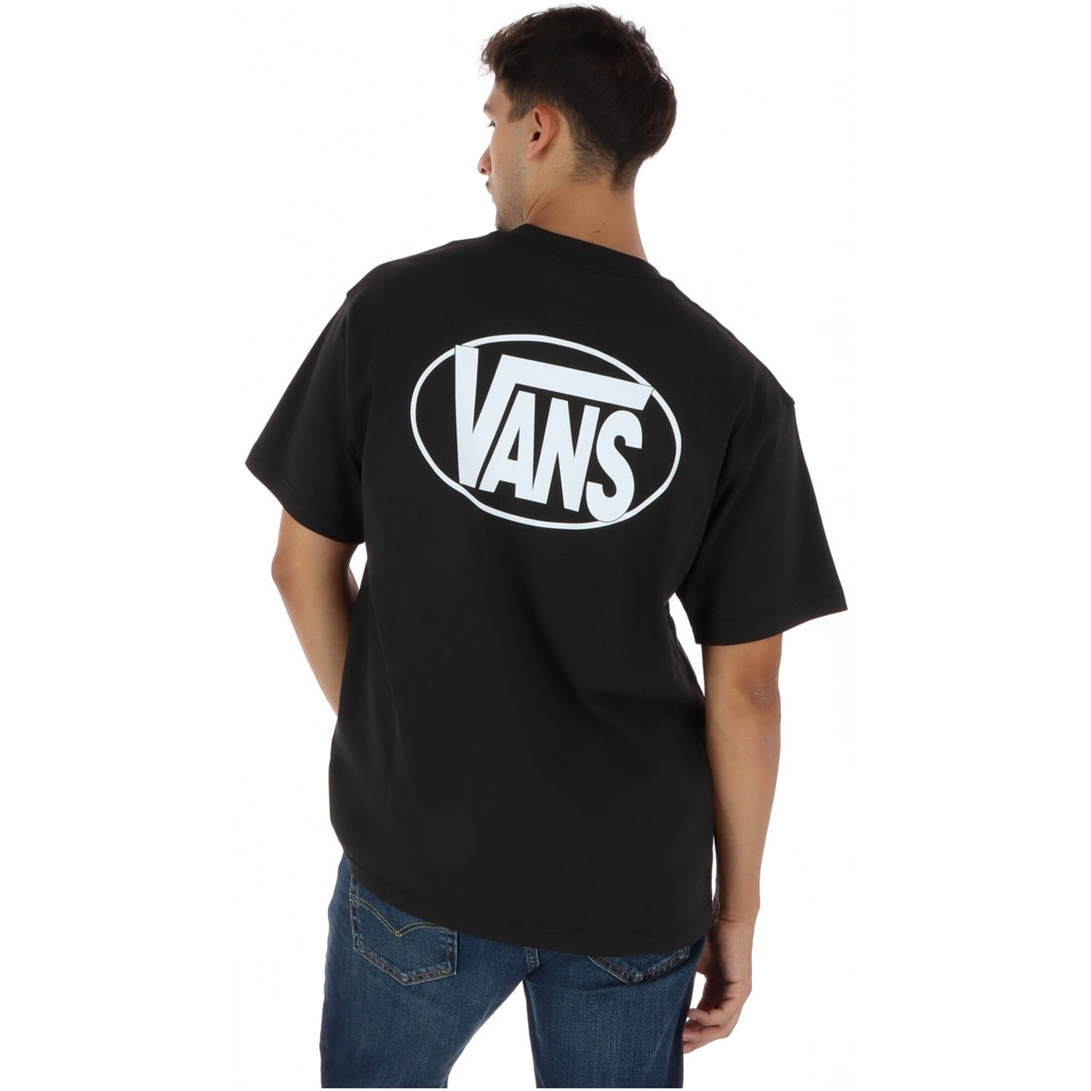 Vans — T-shirt VN0010FEBLK1 black men — view 2