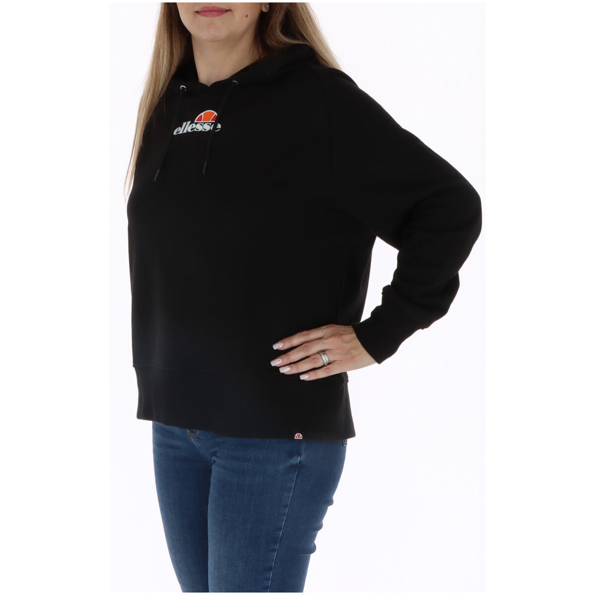 Ellesse — Sweat à capuche EHW903C03 noir femme — vue 2