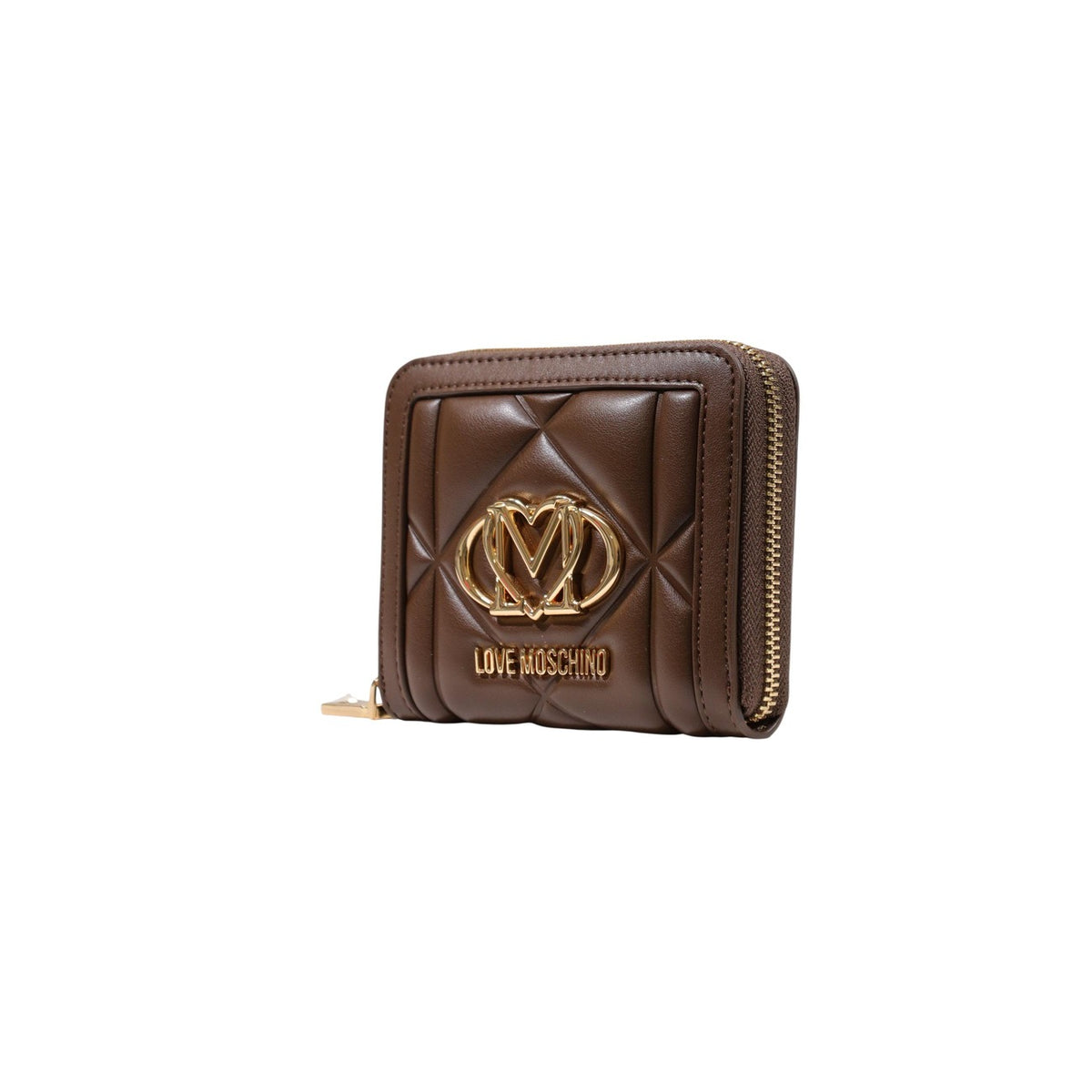 Love Moschino — Portefeuille marron 13 × 9 × 3 cm femme — vue 3