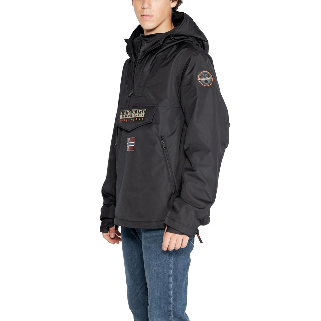 Napapijri — Veste à capuche NP0A4IB9 noir homme — vue 2