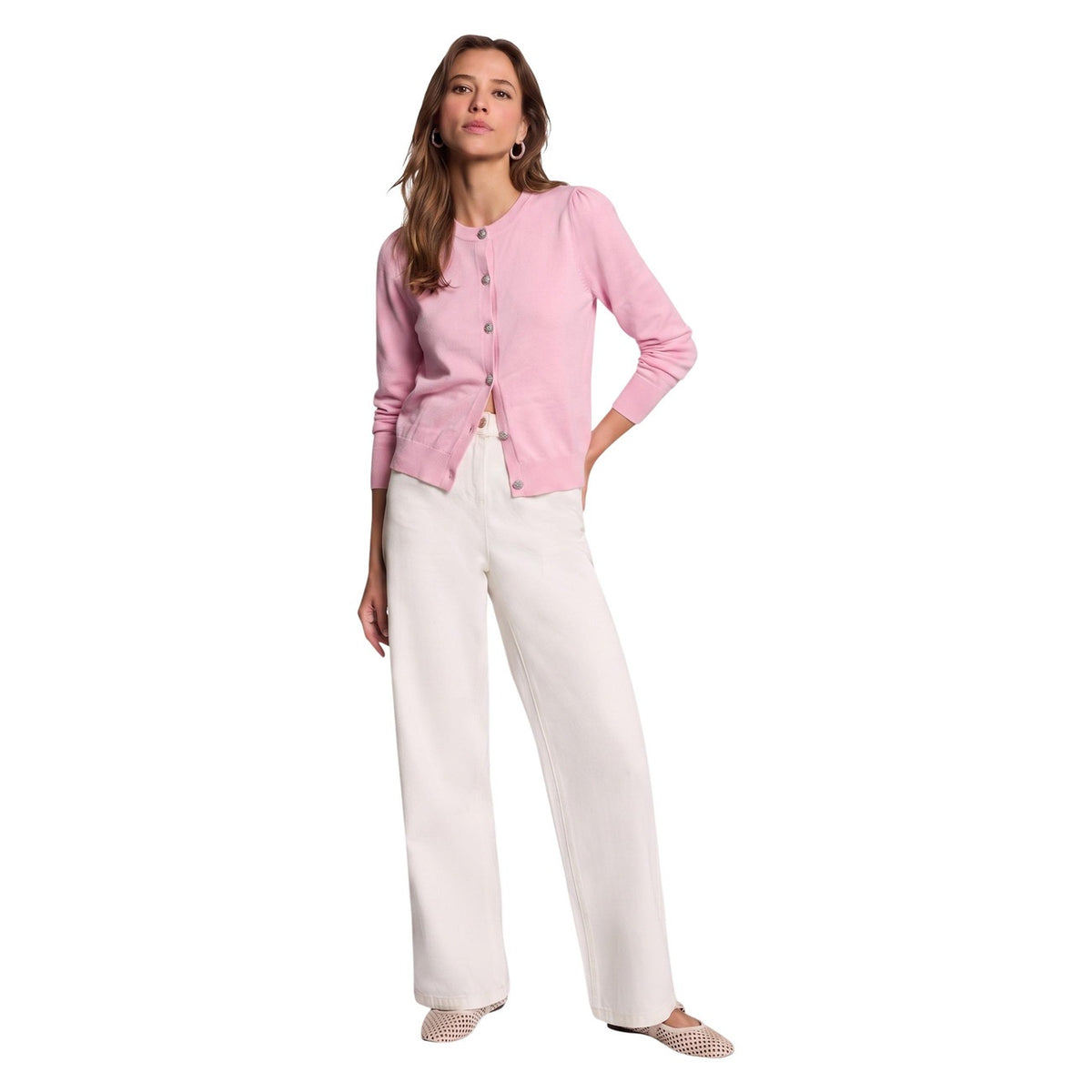 Morgan — Women’s pink sweater — view 4