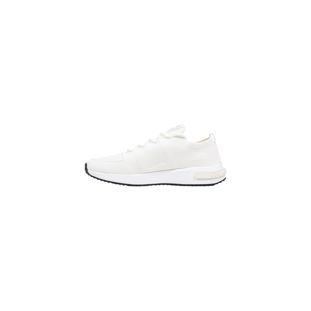 Armani Exchange — Baskets XM002624 blanches homme — vue 3