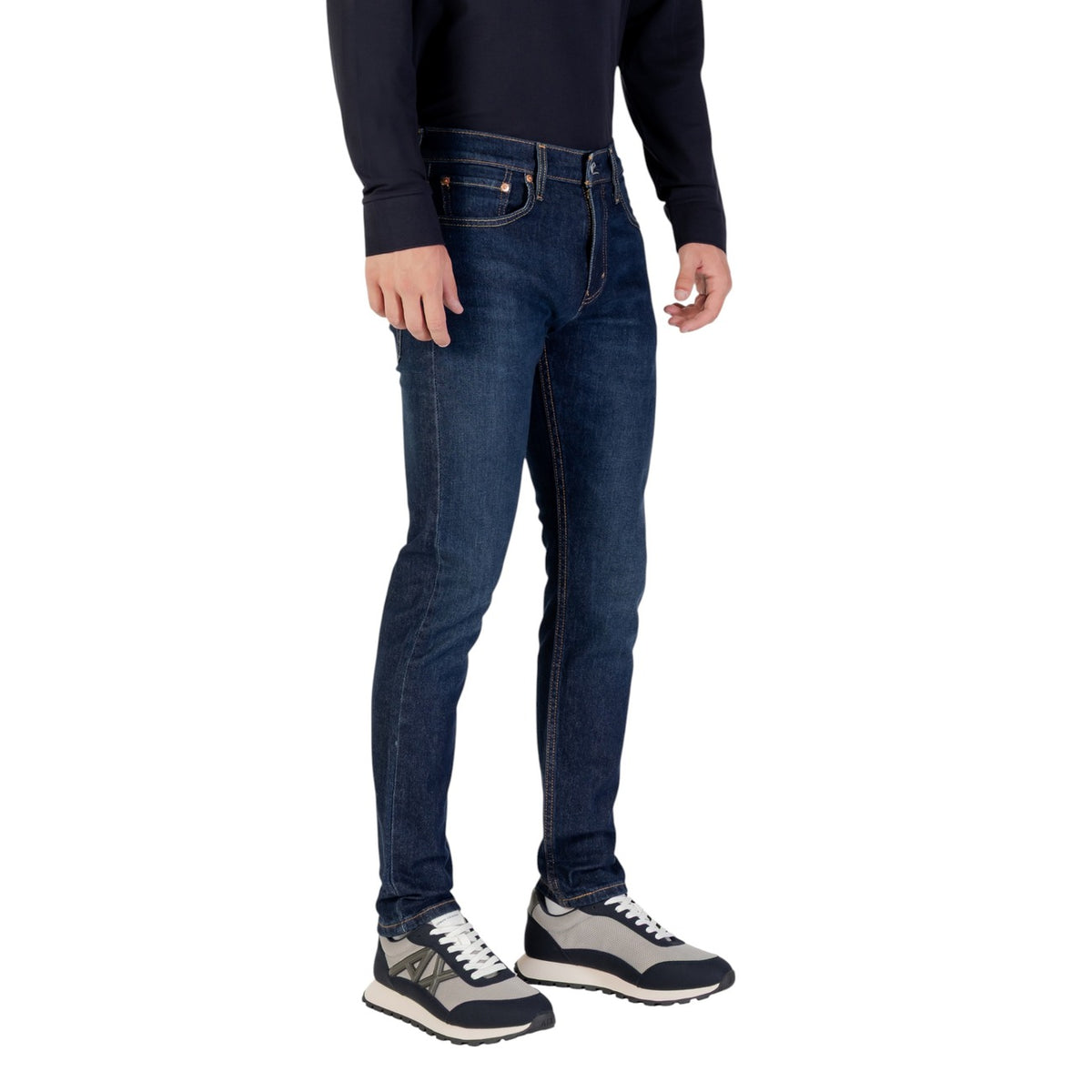 Levi’s — Men’s 512 Slim Taper indigo jeans — view 4