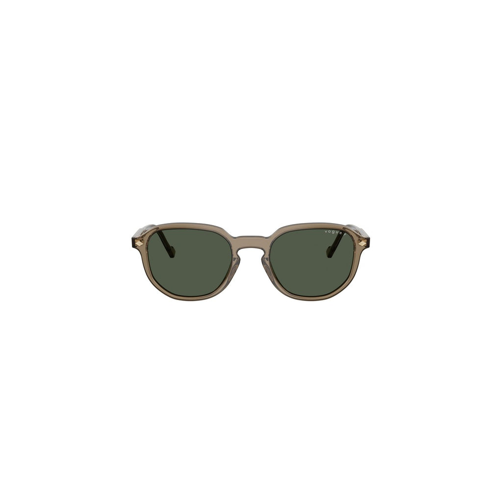 Vogue Eyewear — Geometrische Sonnenbrille aus braunem Acetat für Herren