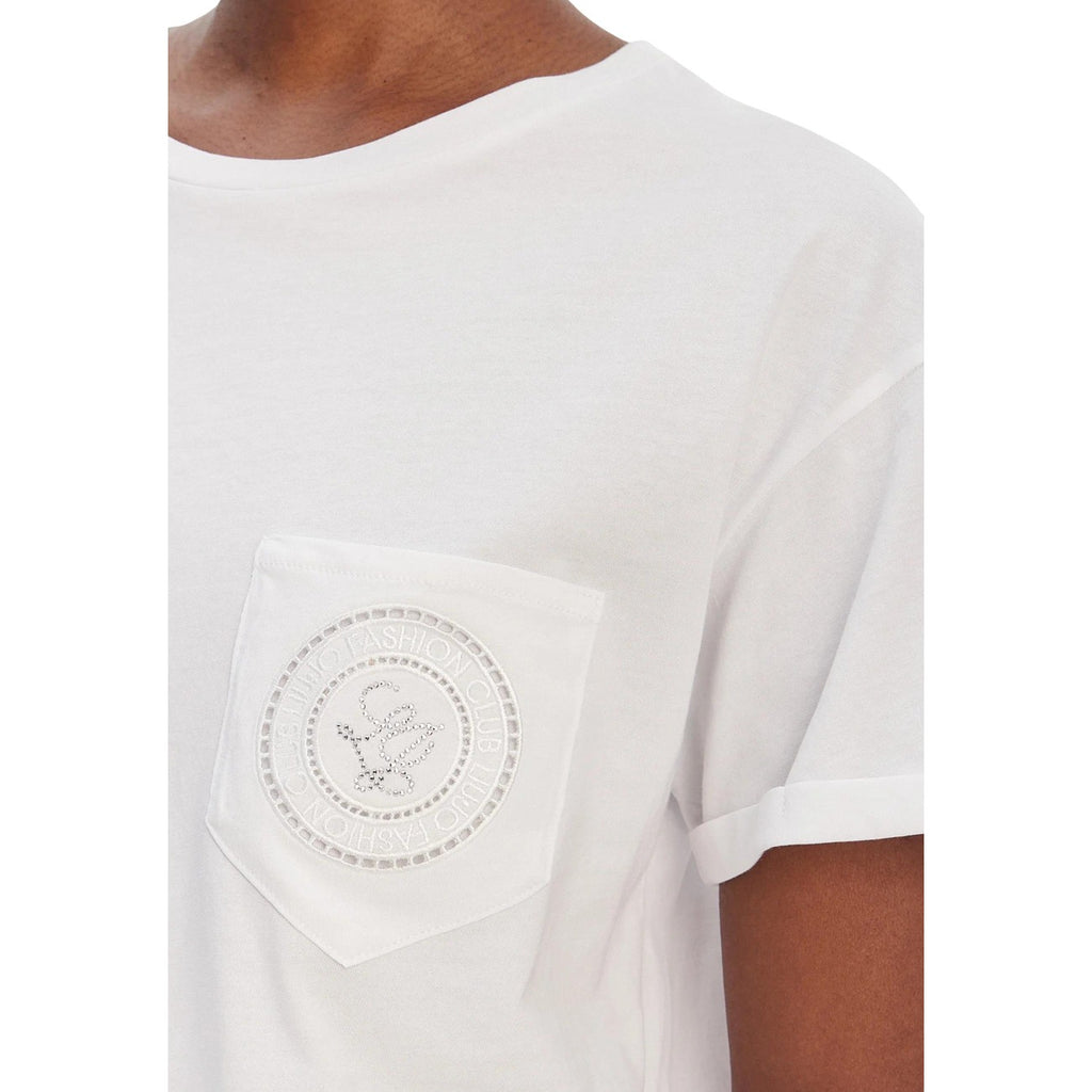 Liu Jo — White t-shirt ref. WA6372 JS923 woman — view 4