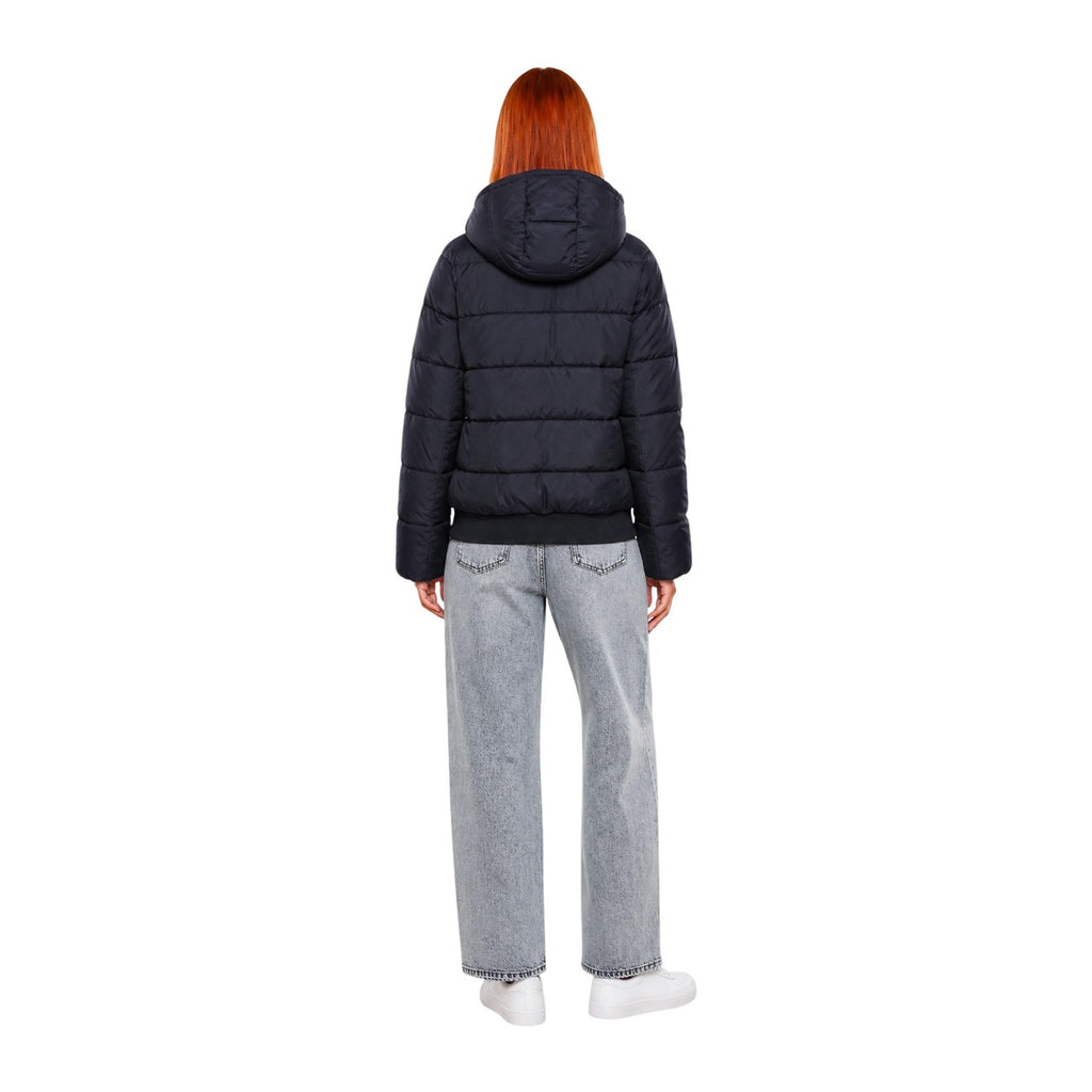 EA7 — jas met capuchon zwart voor dames — afbeelding 5