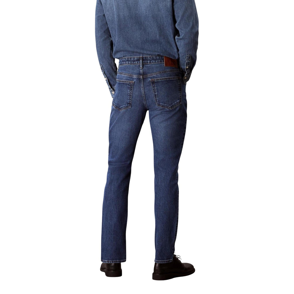 Calvin Klein Jeans — Jean LV04RB735G bleu stretch homme — vue 3