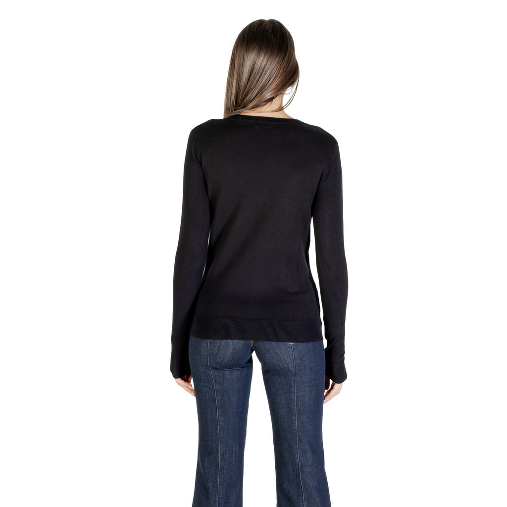 Guess — Women's W5yr24 Z2nq2 sweater - black color — view 2