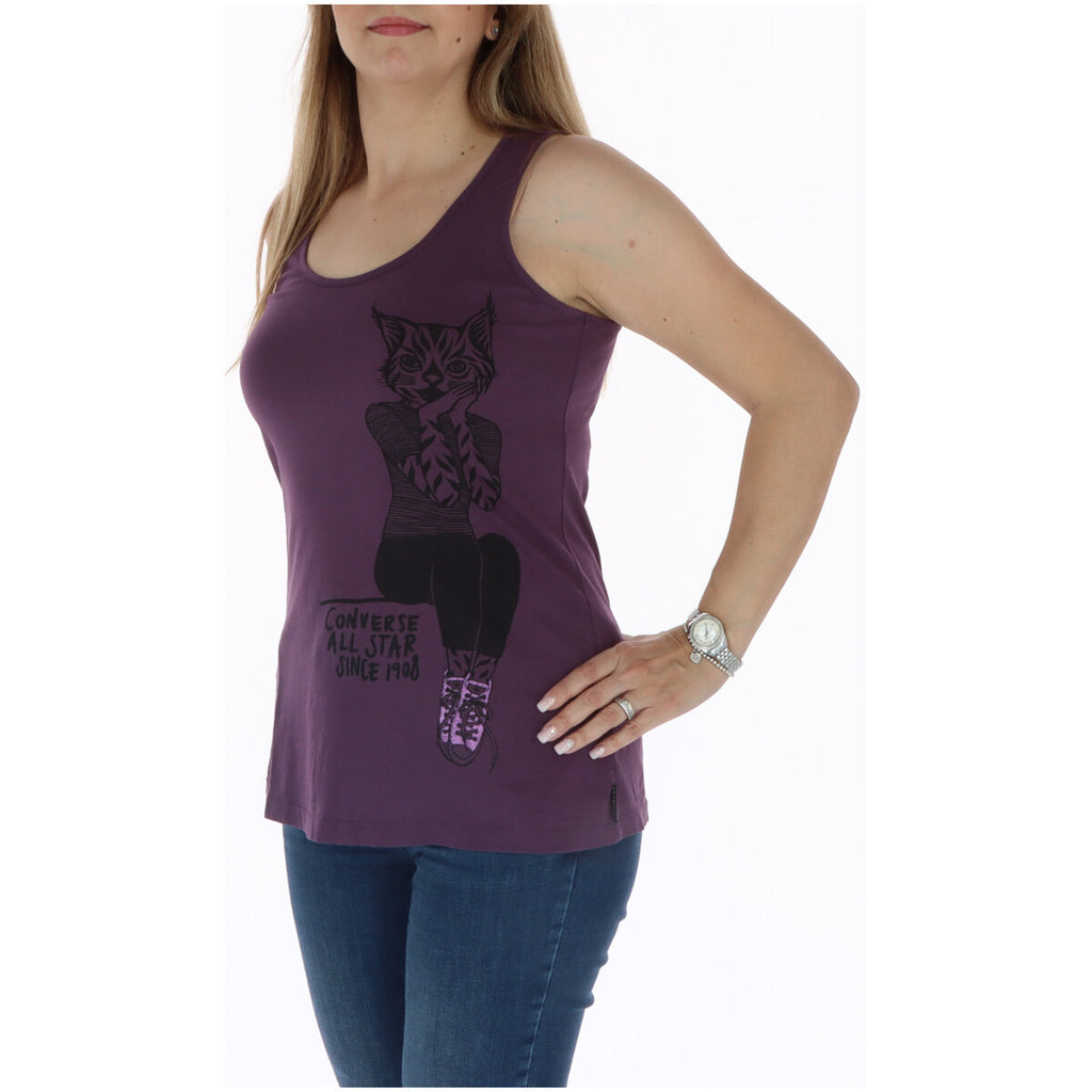 Converse — Tanktop Art.-Nr. 411481554 violett für Damen — Ansicht 2