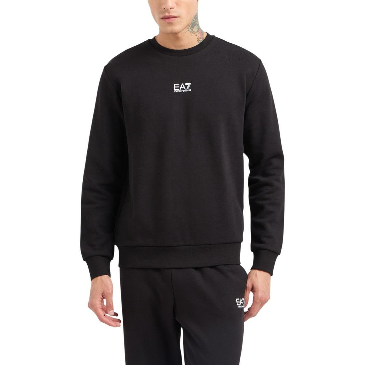 EA7 — Herren-Sweatshirt, blau — Ansicht 6