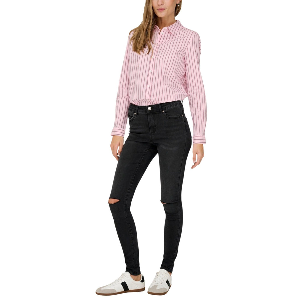 Jacqueline de Yong — Damen-Rundhalsshirt 15149877 — Ansicht 5