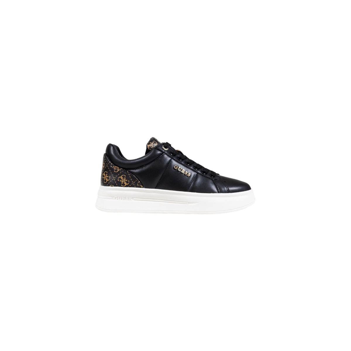 Guess — Baskets Flfwll Pel12 femme - coloris noir