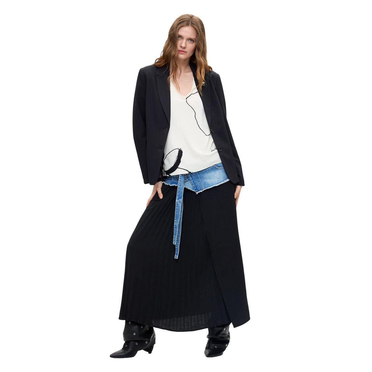 Desigual — Jacke Nino schwarz für Damen — Ansicht 2