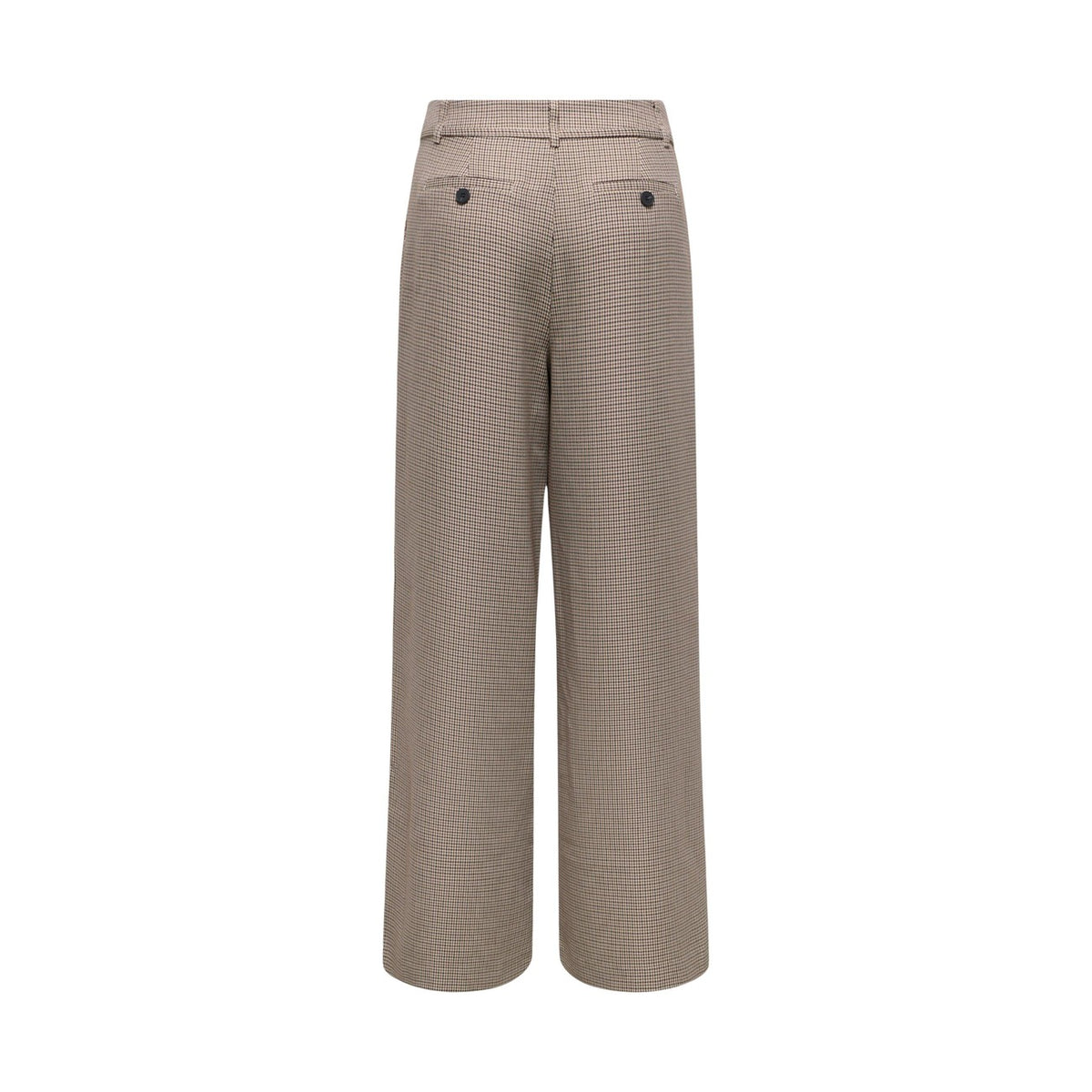Only — Pantalon à carreaux ONLMIRIA marron femme — vue 3
