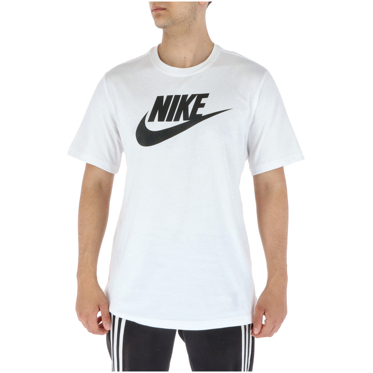 Nike — T-shirt réf. AR5004 blanc homme