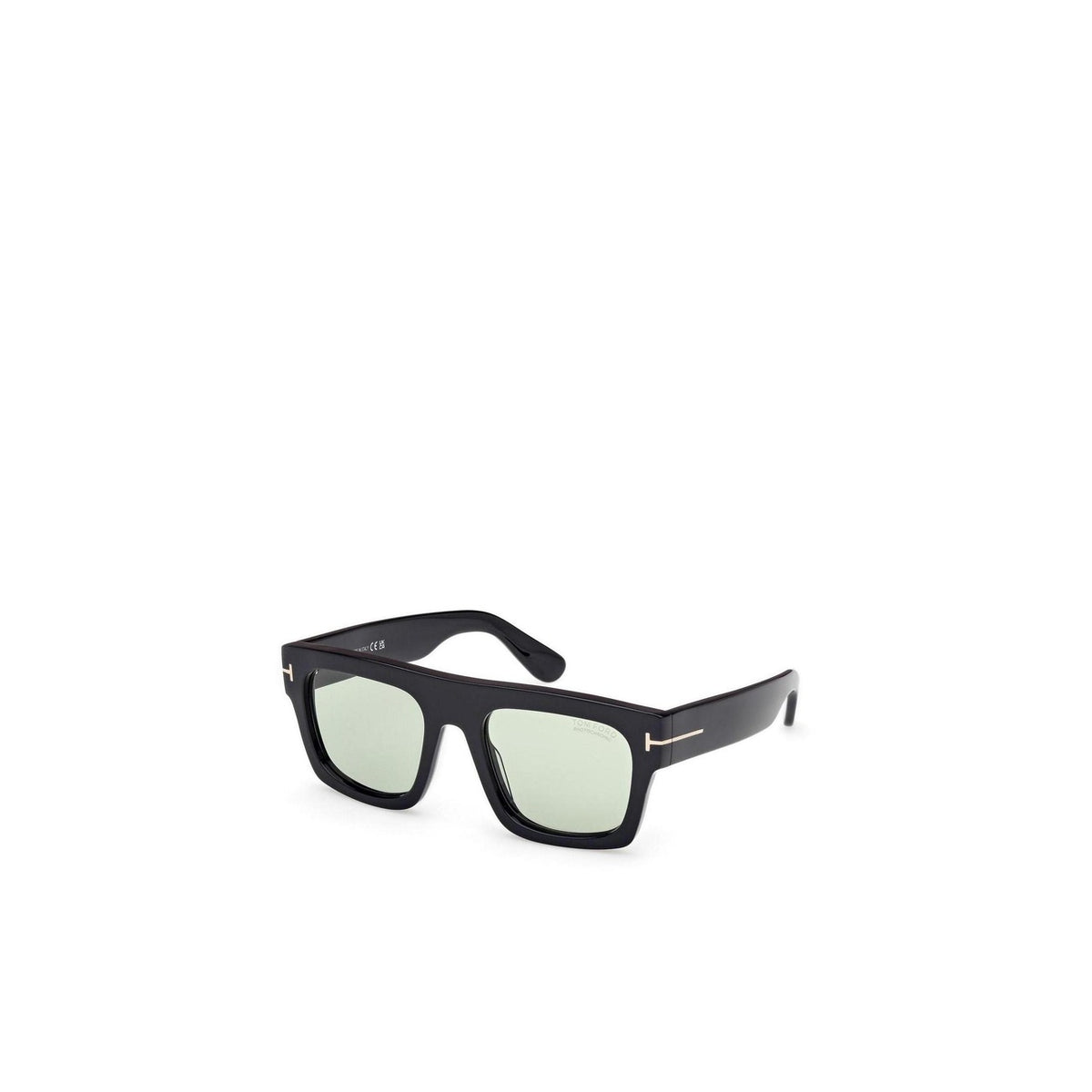 Tom Ford — Sonnenbrille aus schwarzem Acetat 53 mm für Herren