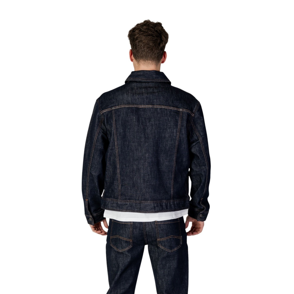 Armani Exchange — Veste stretch XM000343 bleue homme — vue 4